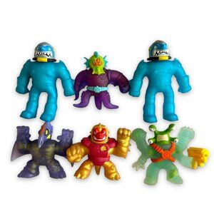 (Lot of 6) Heroes of Goo Jit Zu Galaxy Attack Action Figure